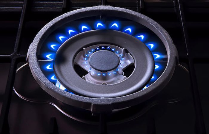 Din Gas 9905 SF Kouzina ugaeriou 115lt me Esties ugaeriou P90ek. Inox